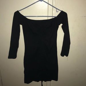 Black Body hugging Dress